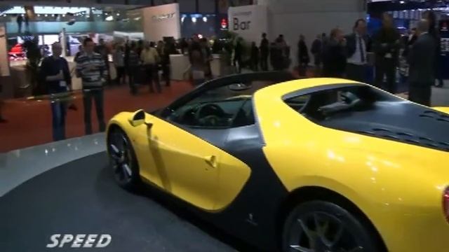 Pininfarina Ferrari Sergio Geneva Motor Show 2015 смотреть онлайн