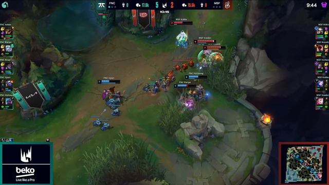 FNC vs MSF - Игра 2 | Плей-офф Раунд 2 | LEC Лето 2021 | Fnatic vs Misfits Gaming смотреть онлайн
