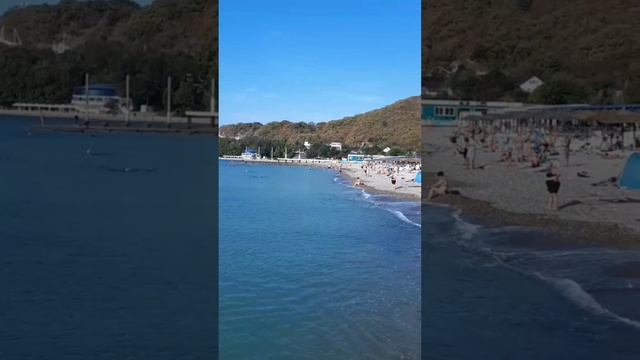 Архипо-Осиповка 29 сентября 2023 года ?️ Санаторский и Центральный пляж ?️ Видео: Александр смотреть онлайн