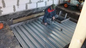 Строим погреб - Часть3.  Делаем перекрытие погреба.