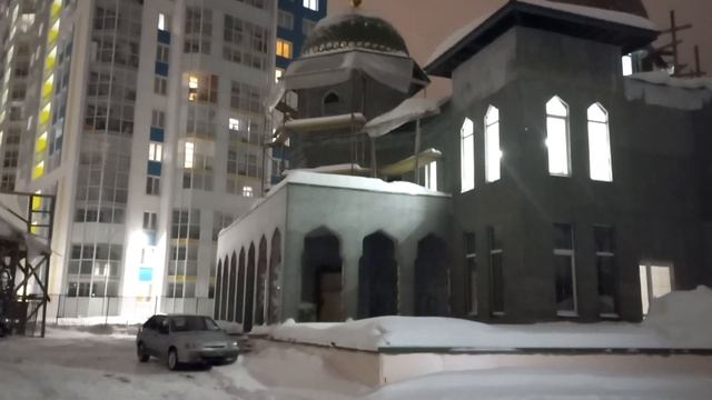 Строительство Краевой Соборной мечети г.Перми (Бульвар Гагарина 74а) смотреть онлайн