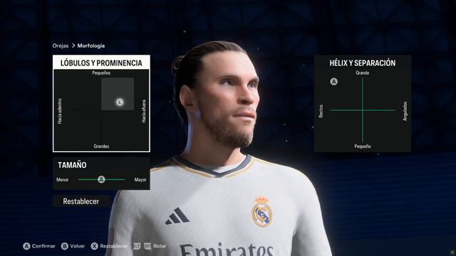 EA FC 24 GARETH BALE FACE Pro Clubs CLUBES PRO Face Creation - CAREER MODE - LOOKALIKE REAL MADRID смотреть онлайн