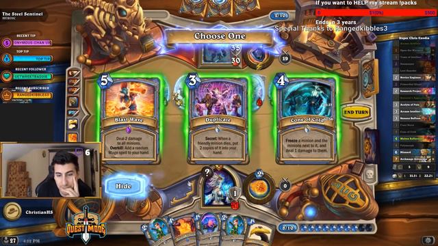 Hearthstone: League Of Explorers [Heroic] Steel Sentinel (BOSS) смотреть онлайн
