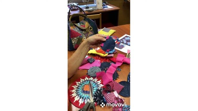 Мастер-класс по созданию текстильного украшения. смотреть онлайн