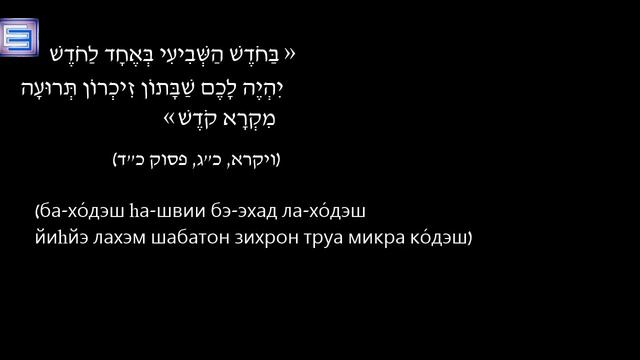 Трубление в шофар в Рош hа-Шана .Виды звуков шофара (שופר) смотреть онлайн