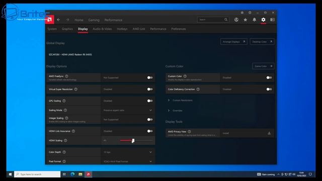 Edges Of The Desktop Are Cut Off On Display Fix смотреть онлайн