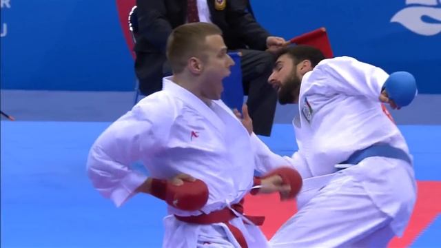 Best KARATE moments of historic final day of European Games | WORLD KARATE FEDERATION смотреть онлайн