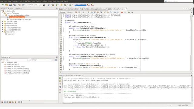 SPRING BOOT | Task scheduling смотреть онлайн