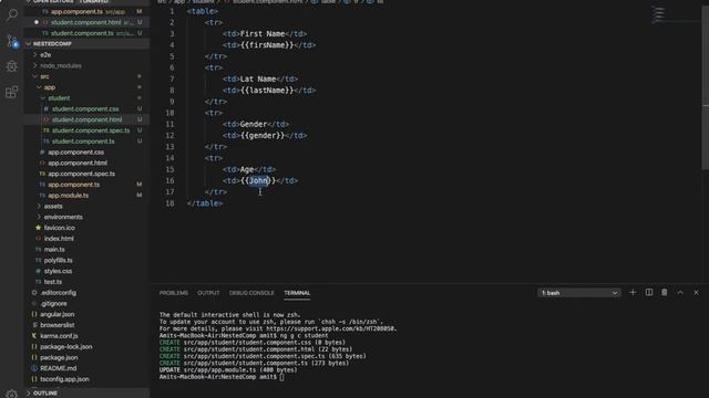 Angular 8 Tutorial - 8 : What are Nested Components in Angular смотреть онлайн