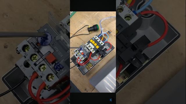 Подключение электродвигателя 220 через пускатель.mp4 смотреть онлайн