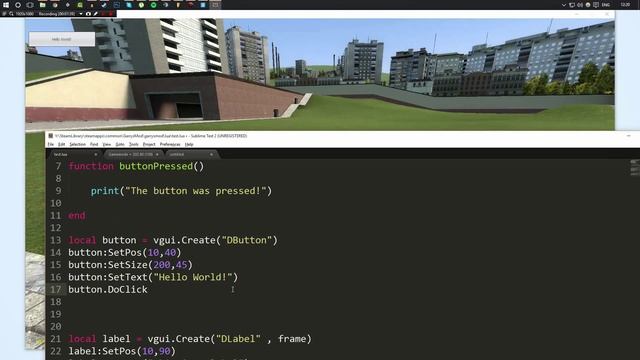 [GMOD LUA] Ep. 11 Derma Panels смотреть онлайн