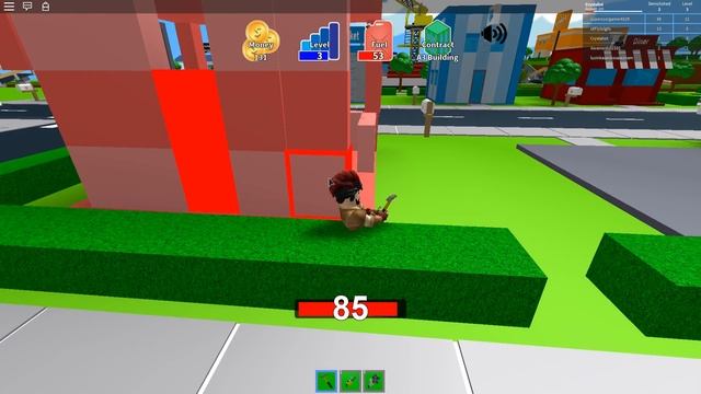 МОЯ РАБОТА РАЗРУШИТЬ ГОРОД! нужен лишь молоток! - Roblox смотреть онлайн