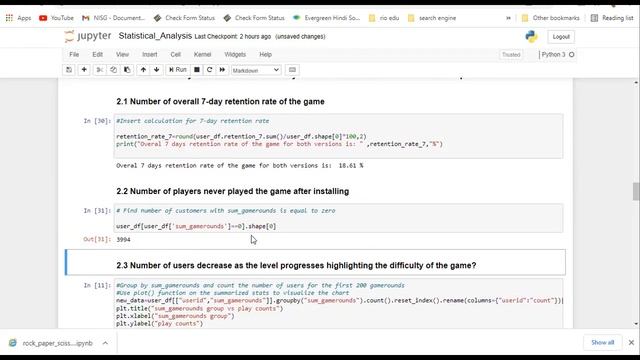 Statistical Analysis and Hypothesis Testing смотреть онлайн