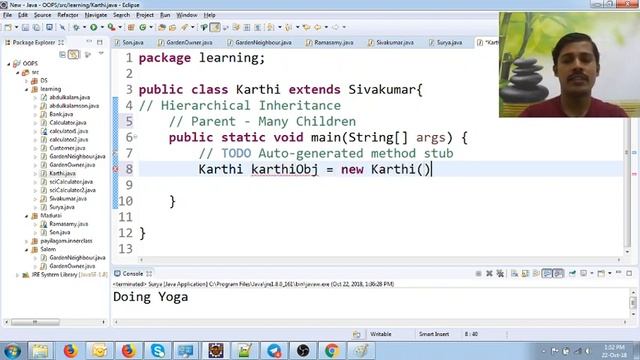 Java in Tamil - Hierarchical Inheritance - Java Training in Chennai - Payilagam смотреть онлайн