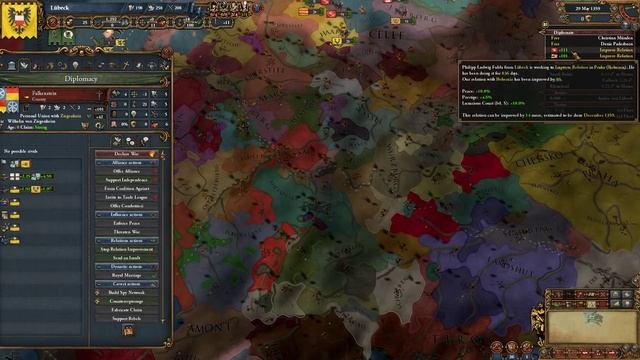 EU4 - Meiou & Taxes - Lubeck - High As The Sky! Part 2 смотреть онлайн