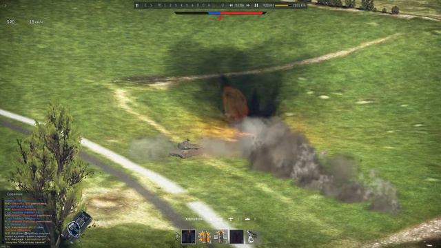 War Thunder 122 mm по самолёту ? пффф . смотреть онлайн