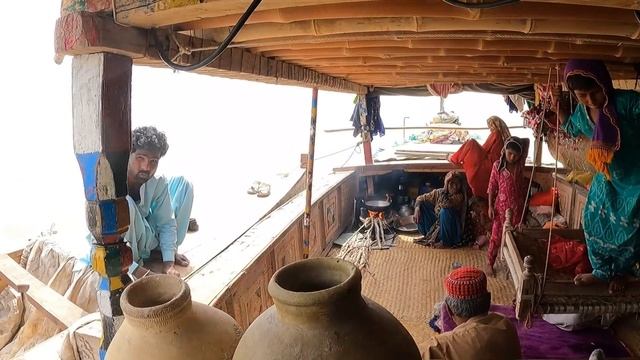 A Pakistani Village On Boats | Ancient Tribe Of Indus Valley | Pakistan Village Life | Mohana Tribe