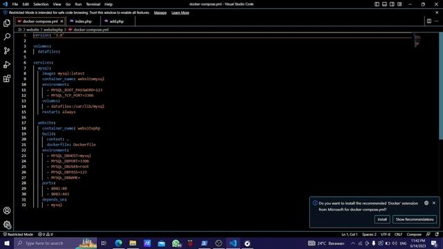website posyandu database container menggunakan docker смотреть онлайн