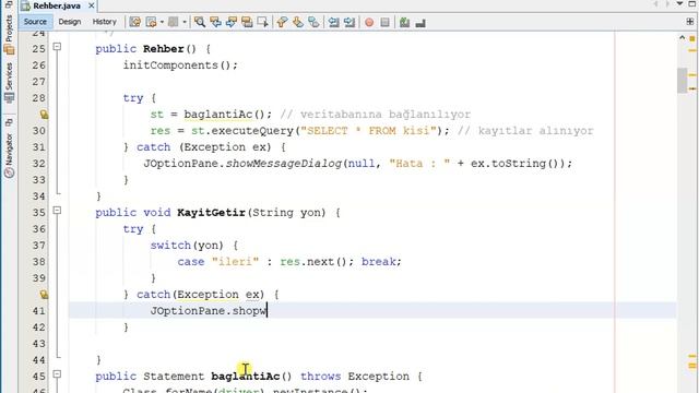 Java ile Veritabanı 07 CRUD 03 смотреть онлайн