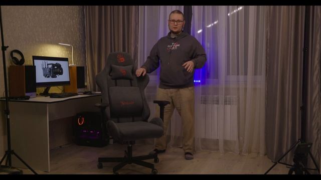 Игровое кресло A4Tech Bloody GC-740 Обзор смотреть онлайн