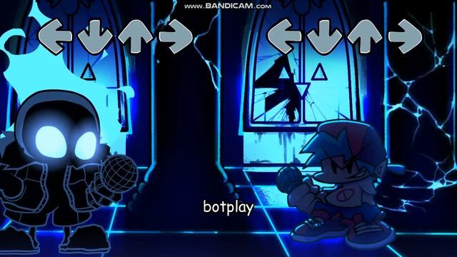 кошмарные песни! капхед санс и бенди! Indie Cross Mod Fnf