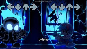 кошмарные песни! капхед санс и бенди! indie Cross mod fnf