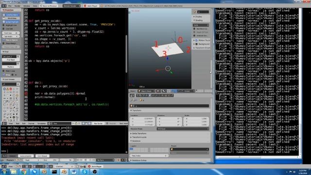 Numpy Tutorial 6 Handlers Normal and Cross Products смотреть онлайн