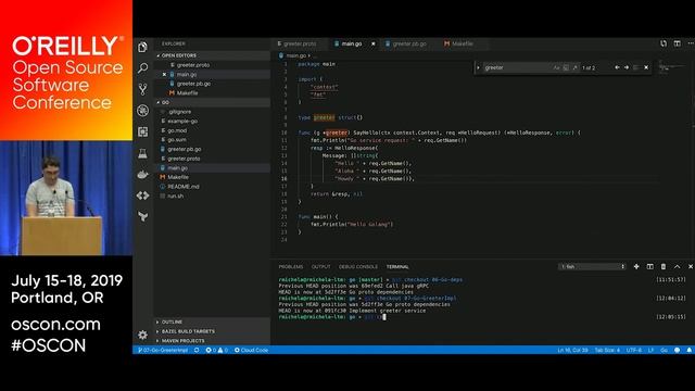 gRPC in Go, C#, and Java: A microservices code kata смотреть онлайн