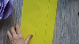 Большие цветы из бумаги формата А4. Просто и красиво!