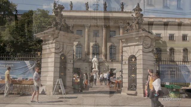 Die Humboldt Universität Unter den Linden zu Berlin. смотреть онлайн