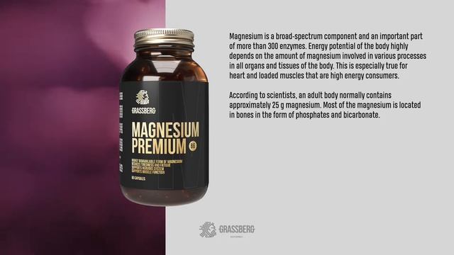 Grassberg -  Magnesium Premium B6