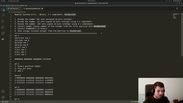 Programming Drills: Numeral Systems Drill - Decimal Hexadecimal Binary смотреть онлайн