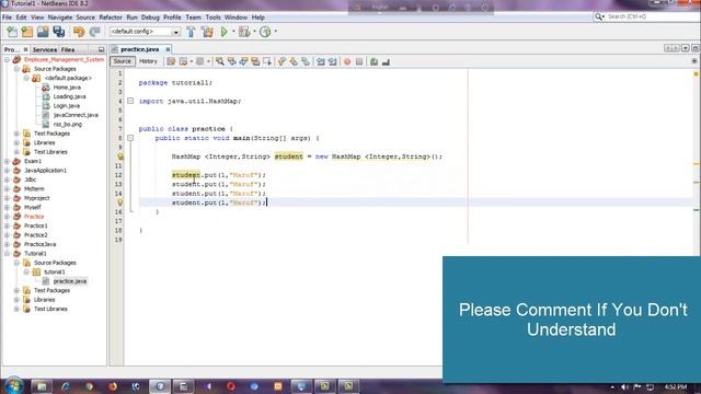 HashMap|Java|Basic Code смотреть онлайн