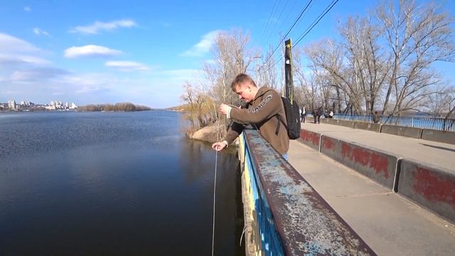 Магнитная рыбалка в Днепре. Коса на Победе смотреть онлайн