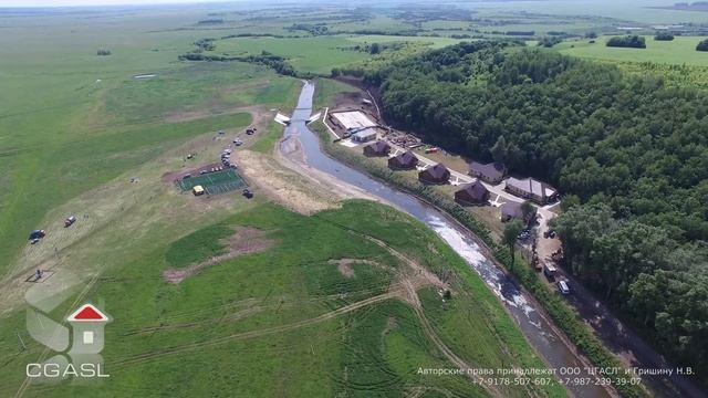 Аэросъемка урочища "Святой Ключ" («Изгэ Чишмэ») вблизи поселка Билярск смотреть онлайн