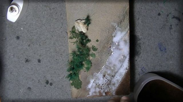 Делаем землю из кофе на диораме / We make ground from coffee on diorama смотреть онлайн