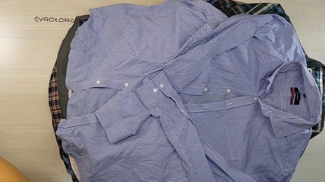 R8 03774 Shirts brand Cream (Рубашки мужские) №2 15 кг. 12,60€ за кг. 62 шт. смотреть онлайн