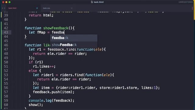 Javascript Exercise - Likes and Dislikes for delivery riders. Learn how to structure JS code. смотреть онлайн