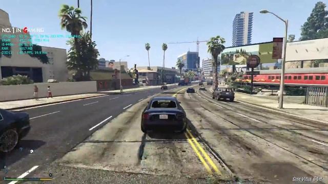 GTA V - i5 4460 - GTX 1060 Gaming X 6G [FPS Test] смотреть онлайн
