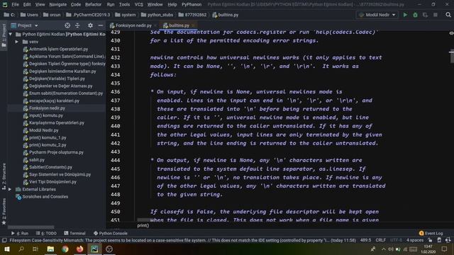 Python ~ Bölüm 5 10 Fonksiyon Nedir Özet Bilgi смотреть онлайн