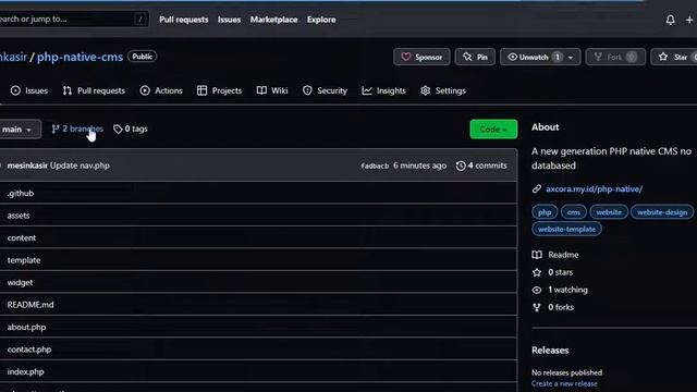 New PHP Native CMS free download source code webapp смотреть онлайн