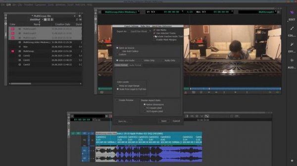 49. Экспорт видео в Avid Media Composer ( Учим Avid за 3 дня )
