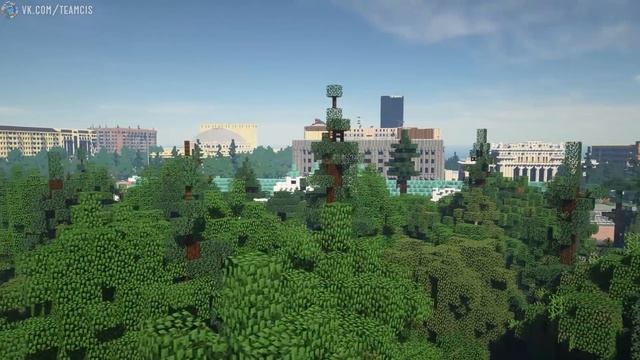 Новосибирск в Minecraft 1 к 1 смотреть онлайн