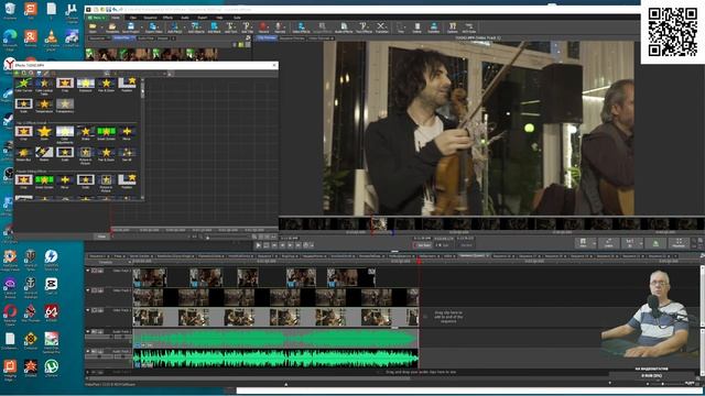 Монтаж в Video Pad с 3 камер. Часть 8.