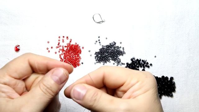 Серёжки из бисера смотреть онлайн
