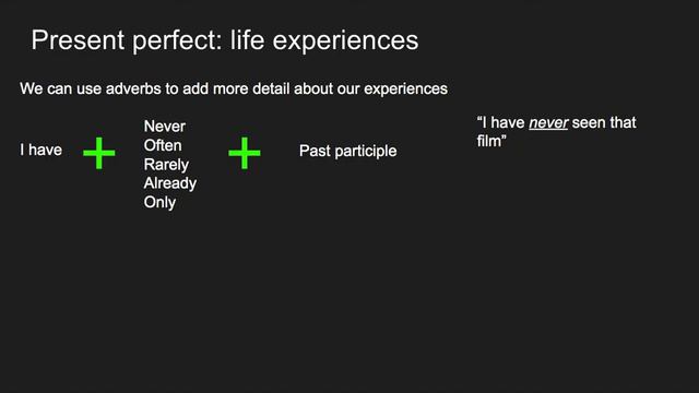 Present Perfect and Past Simple смотреть онлайн