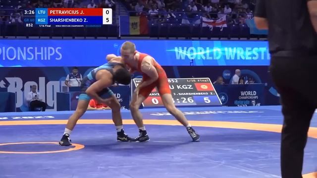 ЧМ-2023: 1/16: ЖОЛАМАН ШАРШЕНБЕКОВ (КР) – ЮСТАС ПЕТРАВИЧЮС (ЛИТВА). Жоламан ийгиликтүү баштады смотреть онлайн