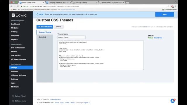 How to Customize Buttons in Your Ecwid Store [ex. Buy Now Button] смотреть онлайн