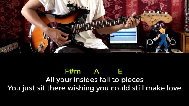 Radiohead – High and Dry [Guitar Tutorial with Lyrics & Chord] смотреть онлайн