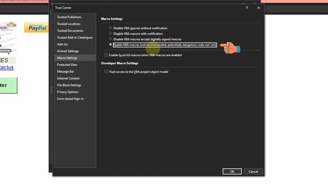 How to enable / unblock macros in excel - vbatip#81 смотреть онлайн